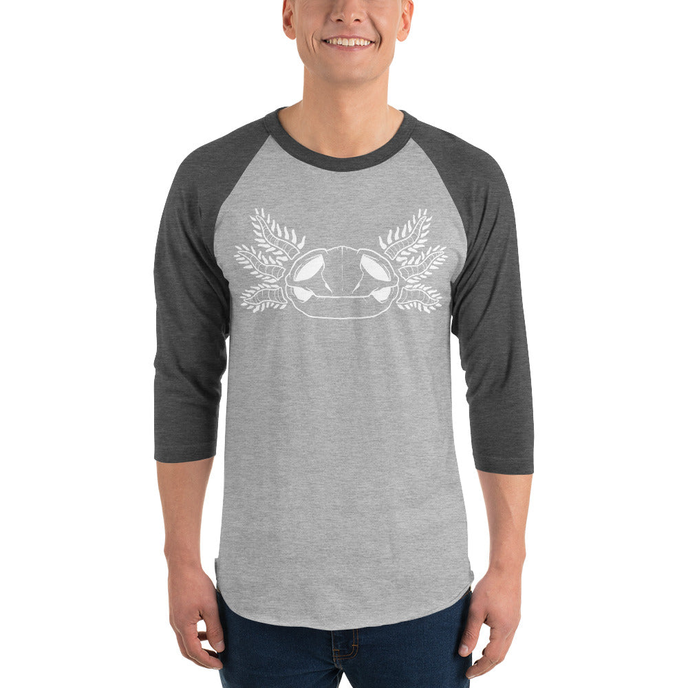 Axolotl about Death 3/4 Sleeve Unisex Tee