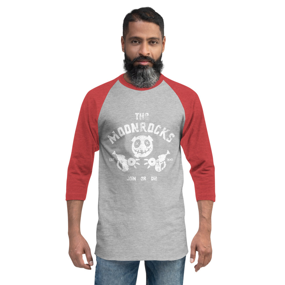 The Moonrocks 3/4 Sleeve Raglan Shirt