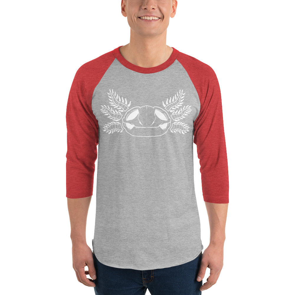 Axolotl about Death 3/4 Sleeve Unisex Tee