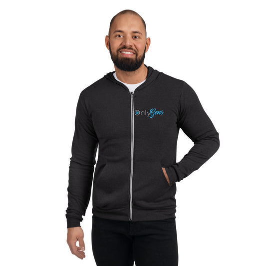 Only Gens Unisex Zip Hoodie