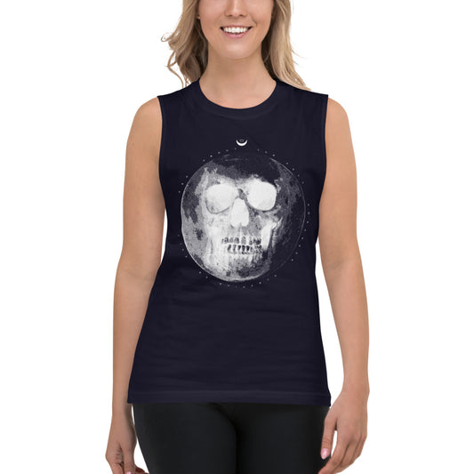 Death Moon Unisex Muscle Shirt