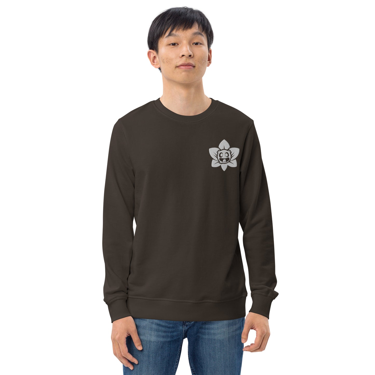 Moon Lotus Unisex Organic Sweatshirt