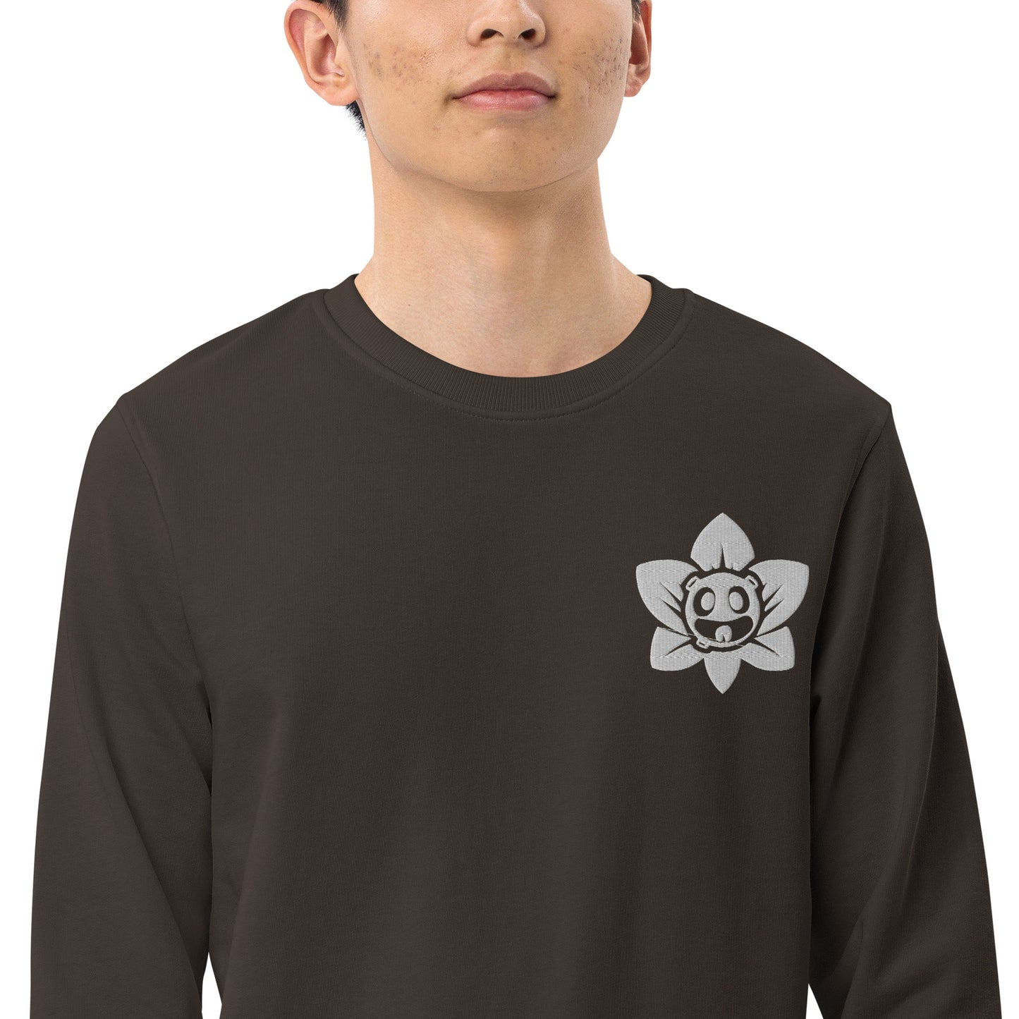 Moon Lotus Unisex Organic Sweatshirt