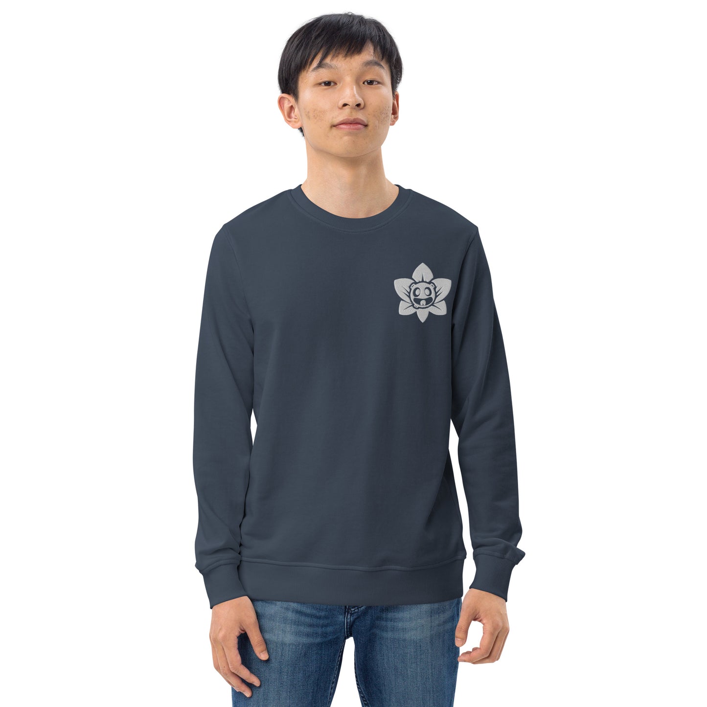 Moon Lotus Unisex Organic Sweatshirt
