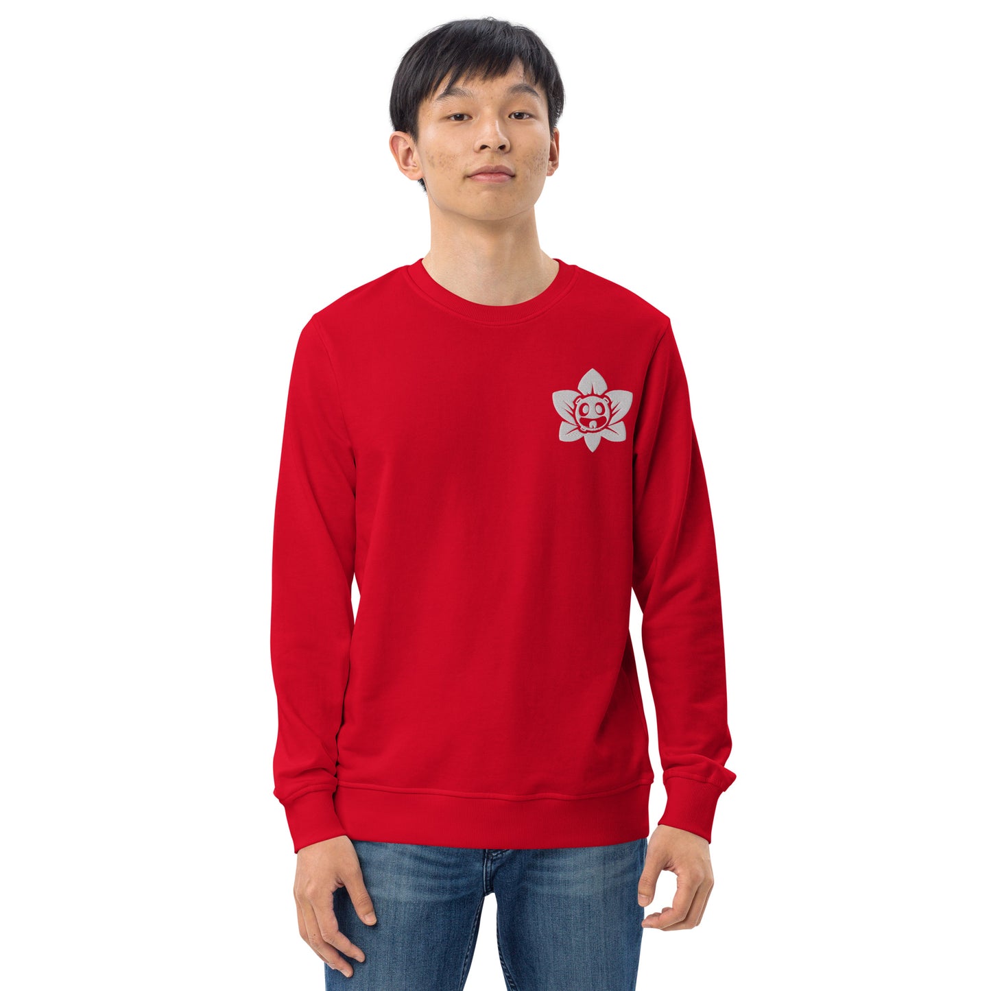 Moon Lotus Unisex Organic Sweatshirt