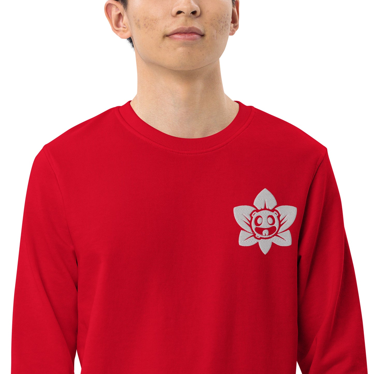 Moon Lotus Unisex Organic Sweatshirt