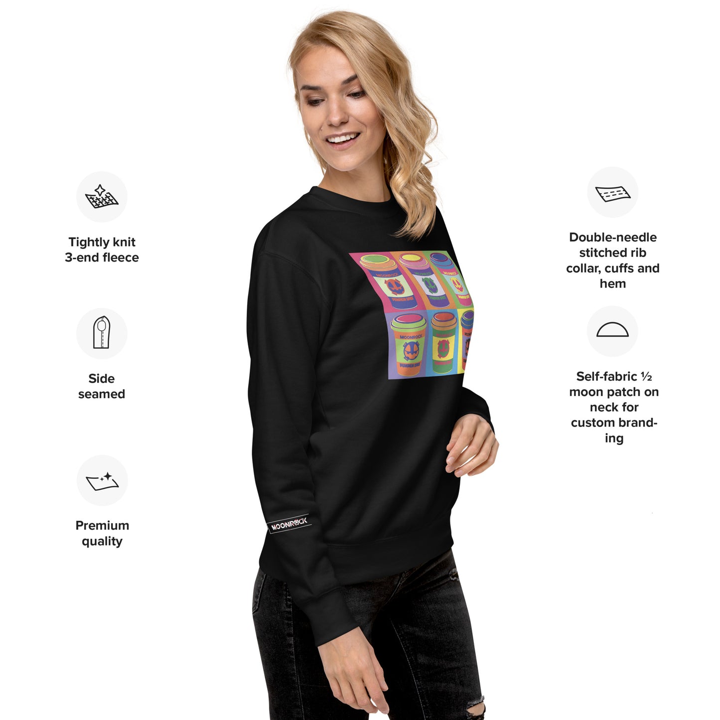 Moonrock Spice Latte Unisex Premium Sweatshirt