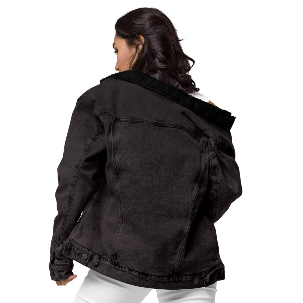 Moonrock Unisex Denim Sherpa Jacket