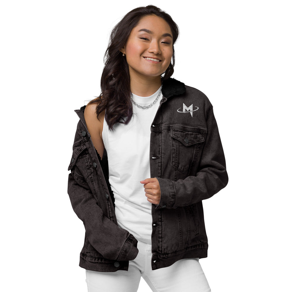 Moonrock Unisex Denim Sherpa Jacket
