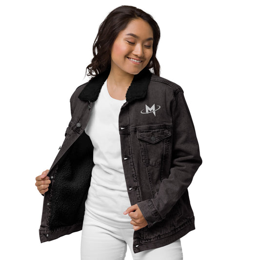 Moonrock Unisex Denim Sherpa Jacket