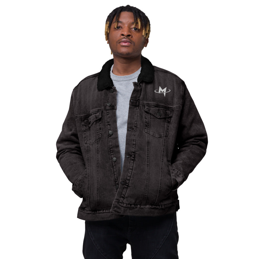 Moonrock Unisex Denim Sherpa Jacket