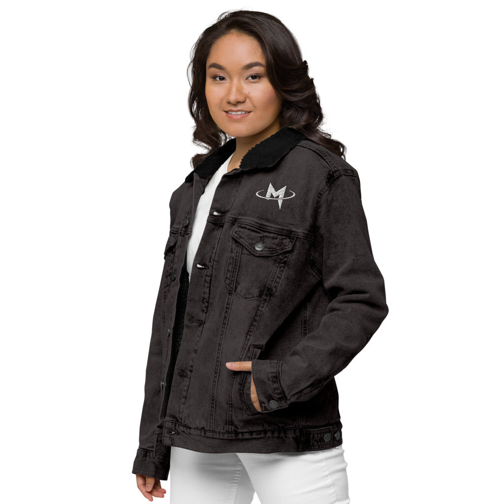 Moonrock Unisex Denim Sherpa Jacket
