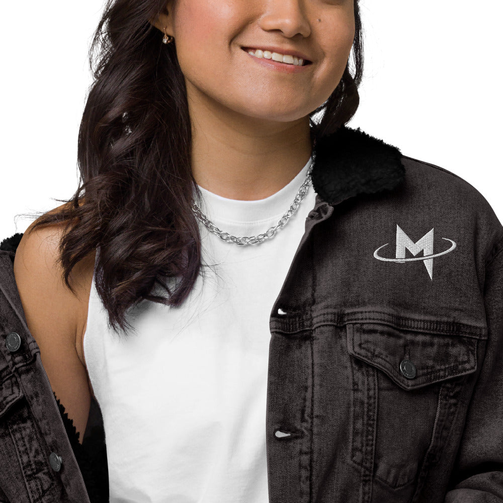 Moonrock Unisex Denim Sherpa Jacket