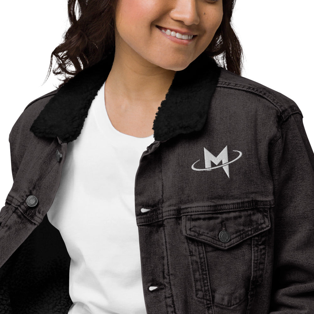 Moonrock Unisex Denim Sherpa Jacket