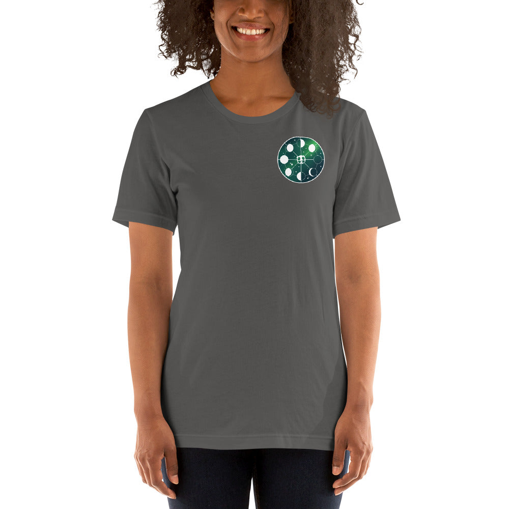 Circle Phases Short-Sleeve Unisex T-Shirt