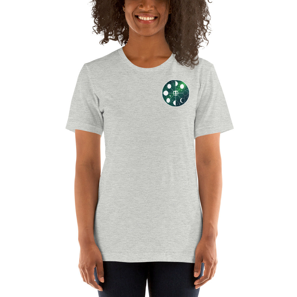 Circle Phases Short-Sleeve Unisex T-Shirt