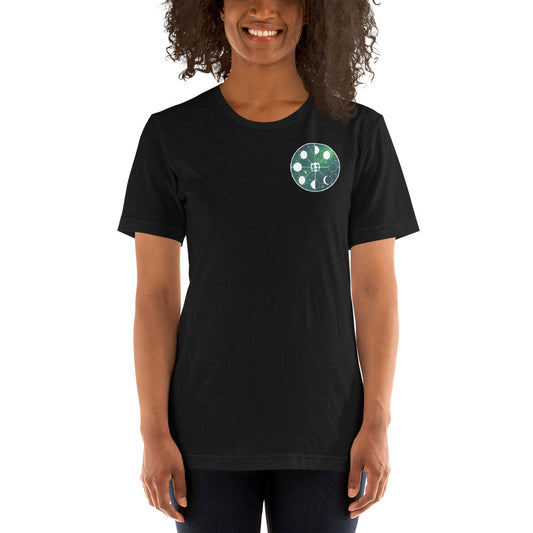 Circle Phases Short-Sleeve Unisex T-Shirt