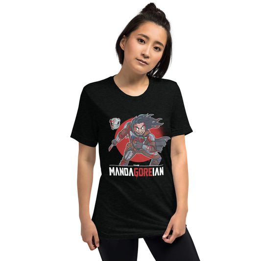 The MandaGOREian Short Sleeve T-shirt