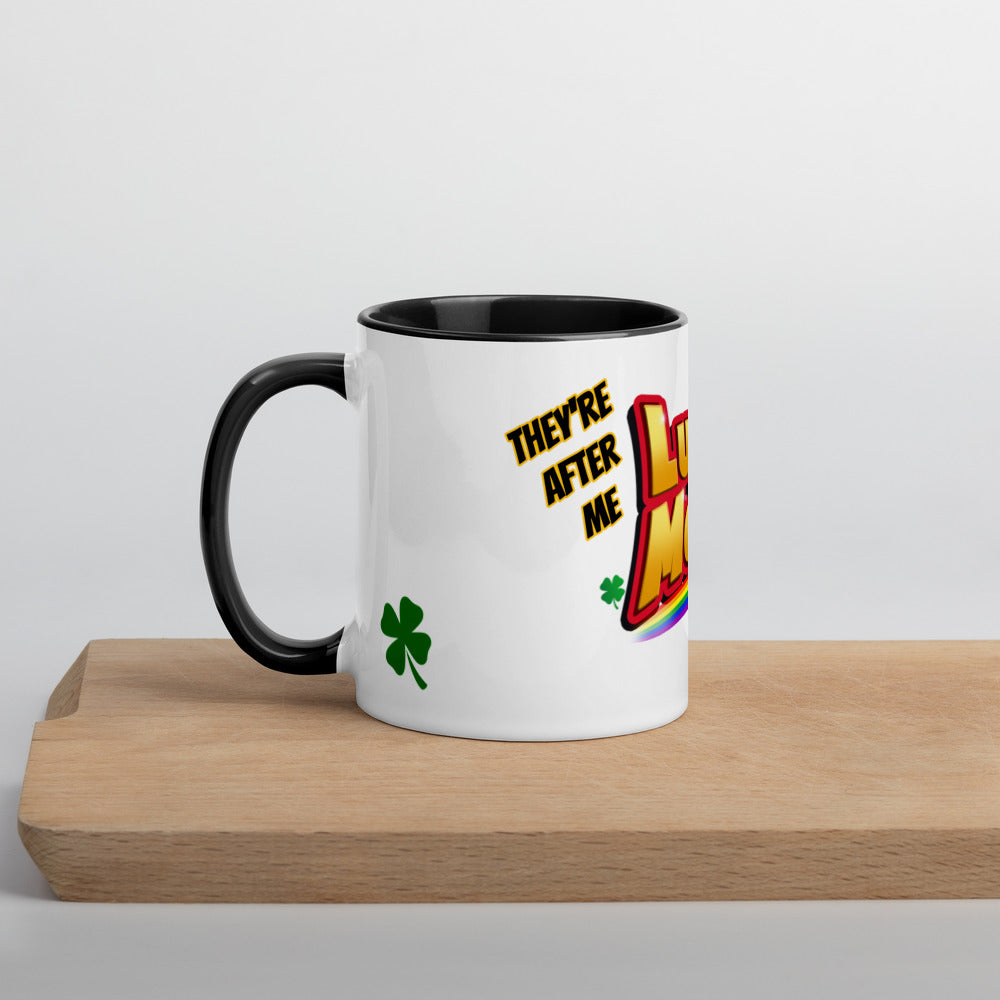 Lucky Moons Mug with Color Inside
