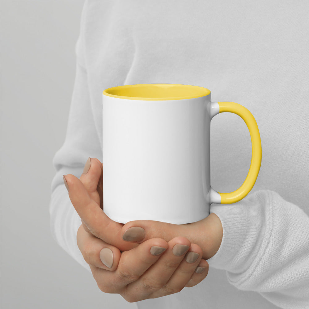 Crazy Rock Mug with Color Inside