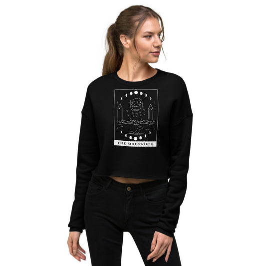 The Moonrock Tarot Crop Sweatshirt