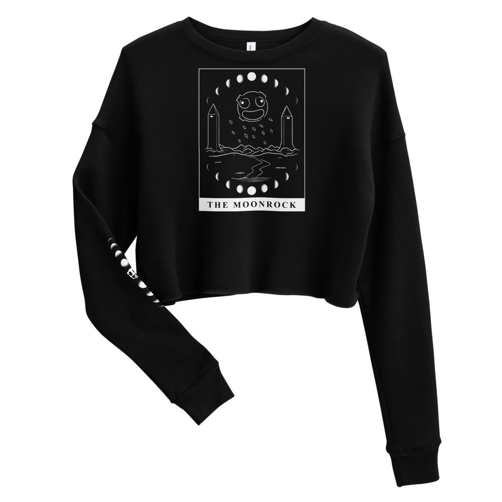 The Moonrock Tarot Crop Sweatshirt